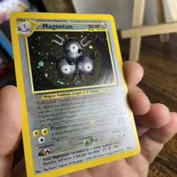 ✨ Magneton, “DOUBLE” HOLO Error, Neo Revelation 10/64, Pokemon ✨ - Image 3