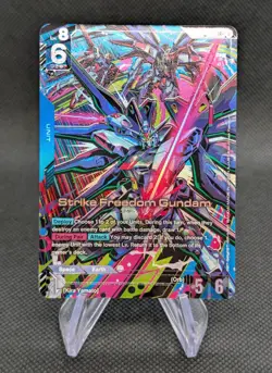 Gundam TCG Strike Freedom Gundam LR+ GD05-002 Freedom Ascension GD05 English - Image 1