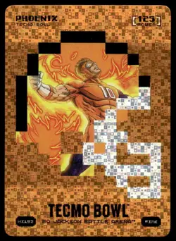 2026 Bo Jackson Battle Arena Tecmo Bowl Helmet Icon Phoenix Fire Bo Nix 125 PWR - Image 1