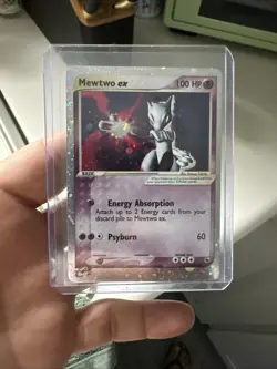 Mewtwo ex 101/109 Ruby & Sapphire EX Holo Ultra Rare 2003 English Pokemon TCG - Image 1