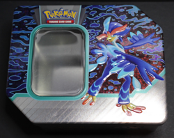 Pokemon Trading Card Game: Paldea Partners Tin -Quaquaval EX, Empty Tin/No Cards - Image 1