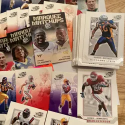 2007 PRESS PASS SE FOOTBALL 48 CARDS LOT RCs HOF Peterson Johnson Lynch - Image 3