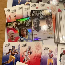 2007 PRESS PASS SE FOOTBALL 48 CARDS LOT RCs HOF Peterson Johnson Lynch - Image 4
