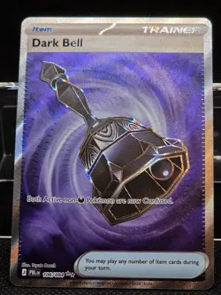 Dark Bell 106/084 Full Art Ultra Rare Pitch Black Near Mint Pokemon - Image 1