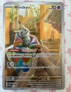 Pokemon TCG Mimikyu SVP 075 SV: Scarlet & Violet Promo Holo Basic 70 HP EN - Image 1
