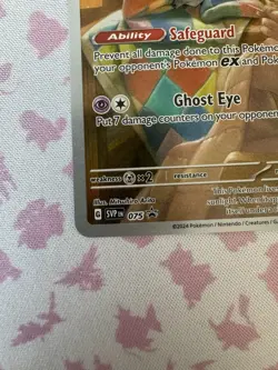 Pokemon TCG Mimikyu SVP 075 SV: Scarlet & Violet Promo Holo Basic 70 HP EN - Image 4