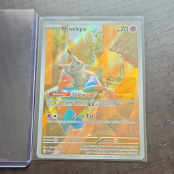 Pokemon TCG Mimikyu 075 SV Scarlet & Violet Promo Holo Promo English 2024 - Image 1