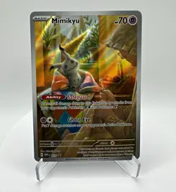 Pokemon TCG Mimikyu 075 Sv: Scarlet & Violet Promo Exclusive Holo EN 2024 - Image 1