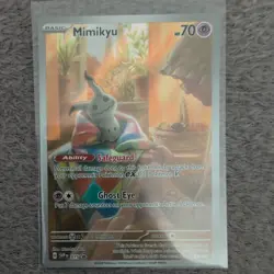 Mimikyu 075 Scarlet & Violet Promo Cards 2024 English Holo Promo Pokemon TCG - Image 1