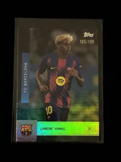 Lamine Yamal - 2025/26 Barcelona Card Topps Team Set 165/199 - Image 1