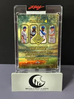 Johnson Wilson Gooden Knight | #/6 Quad Auto -- 2025 Leaf Seasons In The Sun ⚾ - Image 2