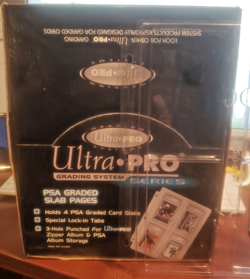 Ultra Pro PSA Graded Slab Album Binder Pages Holds 4 Group of 10 Slightly Used - Image 2
