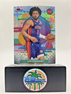 CADE CUNNINGHAM 2025-26 TOPPS FINEST X-FRACTOR UNCOMMON #145 PISTONS - Image 1
