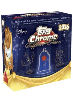 2026 Topps Chrome Disney Sapphire - Hobby Box Chase Mickey - Image 1