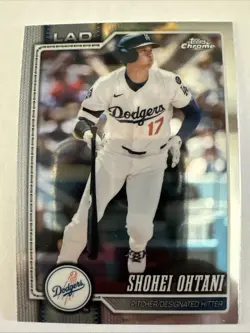 2026 Topps Chrome Shohei Ohtani Base #1 Dodgers MVP Buyback - Image 1