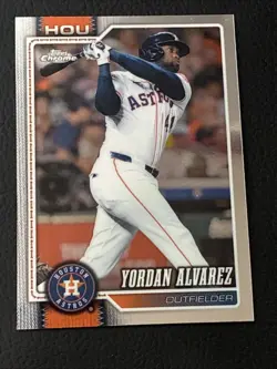 2026 Topps Chrome Yordan Alvarez #3 Houston Astros MVP buyback Base Card - Image 1