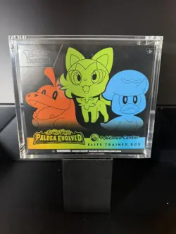 Paldea Evolved Pokemon Center Elite Trainer Box - Sealed - ETB - Pokemon TCG - Image 1