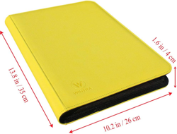 Premium Zip Card Binder, 9 Pocket Trading Card Collectors Album, Side Loading 36 - Image 4