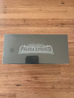 Pokemon Scarlet & Violet Paldea Evolved POKEMON CENTER Elite Trainer Box SEALED - Image 5
