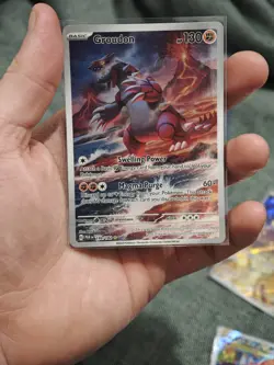 Groudon - 199/182 - Paradox Rift - Illustration Rare -Pokemon TCG - Image 1