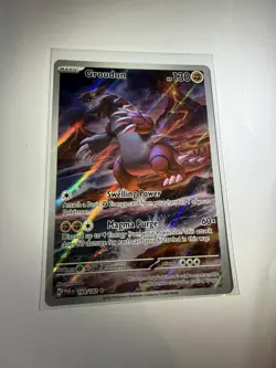 Groudon - 199/182 - Paradox Rift - Illustration Rare -Pokemon TCG - Image 1