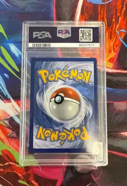 Pokemon TCG Groudon Paradox Rift Holo Illustration Rare Card 199/182 PSA 9 - Image 2