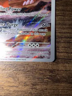 Pokemon TCG Groudon Paradox Rift 199/182 Holo Illustration Rare Mint - Image 4