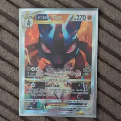 Lucario VSTAR SWSH291 Holo Promo Sword & Shield Promo Pokemon Near Mint - Image 1