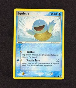Pokemon TCG Squirtle 83/112 FireRed & LeafGreen 2004 - Image 1