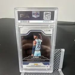 Panini 2019-20 Prizm Ja Morant Sensational Swatches RC MEM #SS-JAM PSA 10 - Image 2