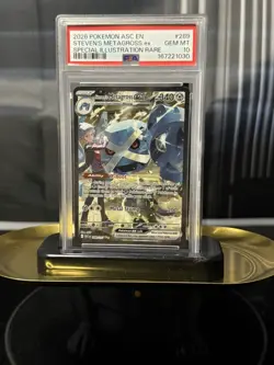 2026 Pokemon Steven's Metagross ex Special Illustration Rare #289/217 PSA 10 - Image 1
