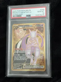 Team Rocket's Mewtwo ex 240/182 Sv10: Destined Rivals Holo - Image 1