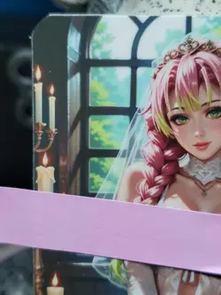 1/1 Only 1 Made Mitsuri Demon Slayer Topless Spicy Wedding Lonestar Customs Card - Image 3