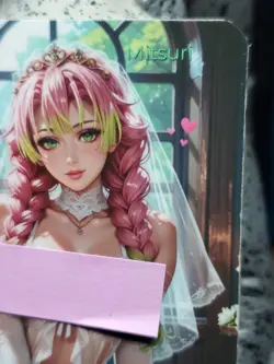 1/1 Only 1 Made Mitsuri Demon Slayer Topless Spicy Wedding Lonestar Customs Card - Image 4