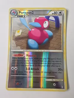 NM Pokemon TCG Porygon2 HS-Triumphant 49/102 Reverse Holo Uncommon - Image 1