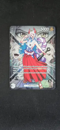 OP16-079 Yamato Leader Alt Art The Time of Battle One Piece TCG English - Image 2