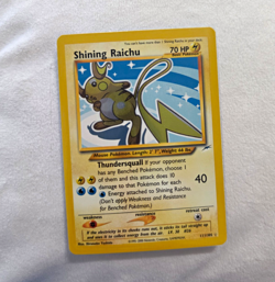 Wizards of the Coast Neo Destiny Shining Raichu 111/105 English Holo Secret 70HP - Image 1