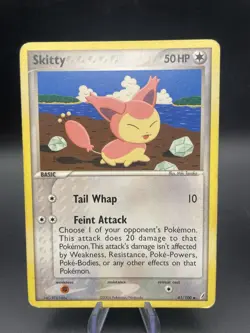 Skitty EX Crystal Guardians 41/100 Regular Uncommon Pokemon TCG - Image 1