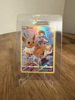 Pokemon Card Eevee TG11/TG30 Brilliant Stars Holo Secret Rare NM - Image 1