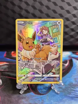 Eevee TG11/TG30 Brilliant Stars Trainer Gallery Ultra Rare NM/M Pokemon CARD - Image 1