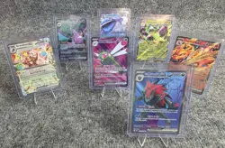 Pokemon EX Card Lot Destined Rivals Holos Greedent Zoroark Charizard - Image 1