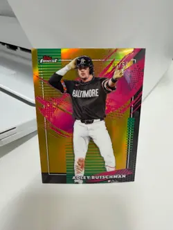 2026 Topps Finest - Adley Rutschman - RARE GOLD /50 - Image 1