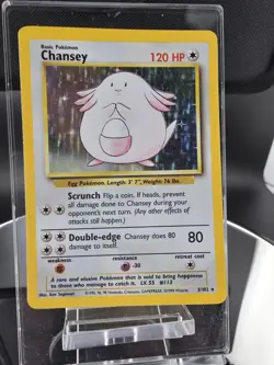 Chansey 003/102 Base Set Holo NM, Never Played, Origional Owner - Image 1
