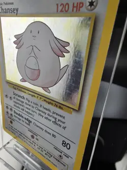 Chansey 003/102 Base Set Holo NM, Never Played, Origional Owner - Image 3