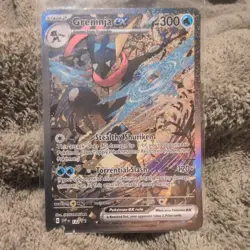 Greninja ex SIR | #132 Black Star Promo | Pokemon TCG 2024 | NM - Image 1