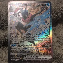 Greninja ex SIR | #132 Black Star Promo | Pokemon TCG 2024 | NM - Image 3