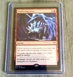 Wizards of the Coast Deflecting Swat Commander 2020 Instant Red English 2020 - Image 1