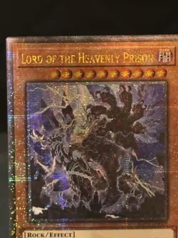 Yu-Gi-Oh! Lord of the Heavenly Prison RA03-EN029 Quarter Century Secret Rare - Image 2