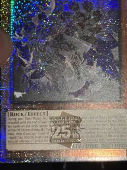 Yu-Gi-Oh! Lord of the Heavenly Prison RA03-EN029 Quarter Century Secret Rare - Image 3