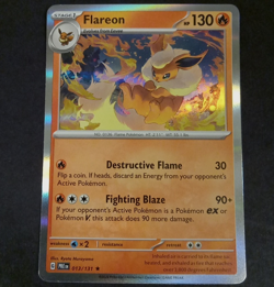 Pokemon Eeveelutions Flareon Vaporeon Jolteon Holo Card Lot English TCG USA - Image 3